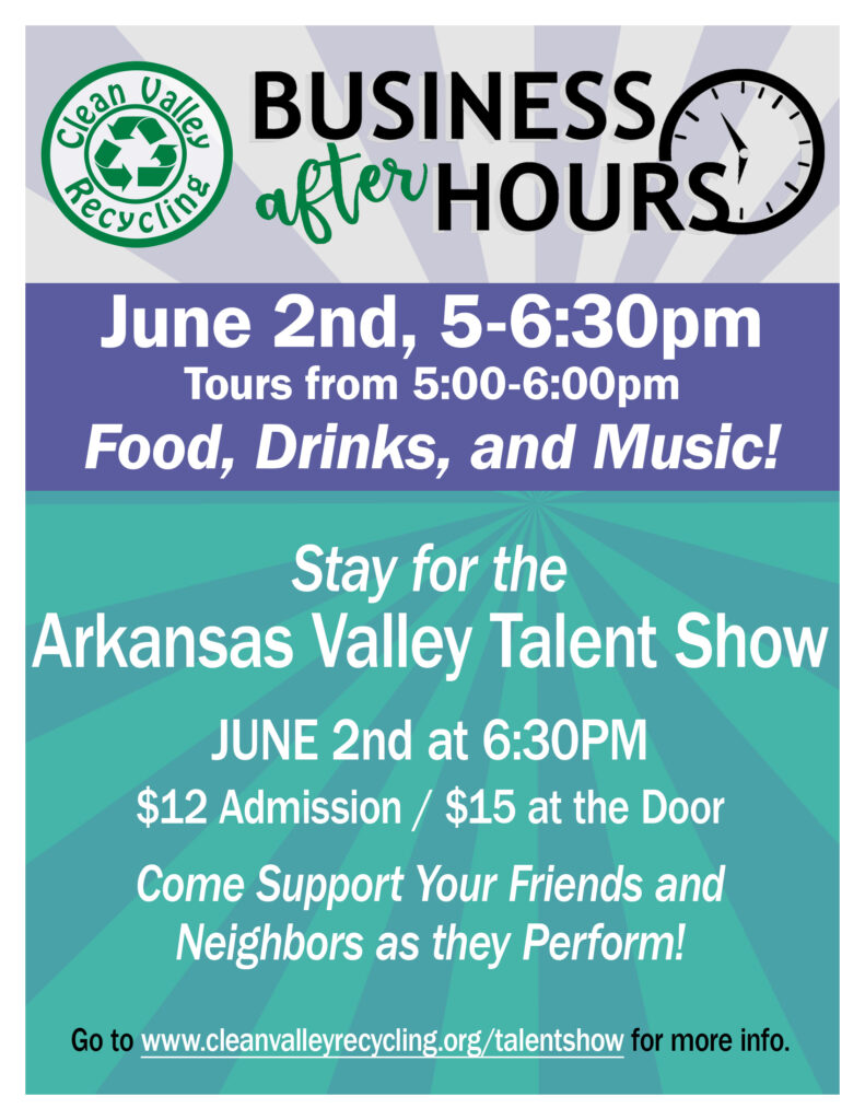 Join us for the 2nd Arkansas Valley Talent Show